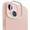 Etui UNIQ Lino Hue Magclick Charging do iPhone 15 - różowe