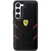 Etui Ferrari Hot Stamp Lines na Samsung Galaxy S23 - czarne