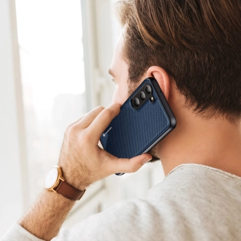 Dux Ducis Fino etui Samsung Galaxy S23+ pokrowiec z silikonową ramką niebieskie