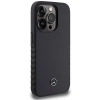 Etui Mercedes Smooth Leather na iPhone 15 Pro Max - czarne