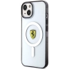 Etui Ferrari Outline MagSafe na iPhone 14 - przezroczyste