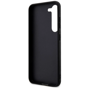 Etui Guess 4G Metal Gold Logo na Samsung Galaxy S23+ - szare