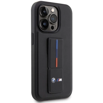 Etui BMW Grip Hot Stamp na iPhone 14 Pro - czarne