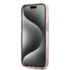 Etui Karl Lagerfeld IML Choupette Head & Monogram na iPhone 13 - różowe