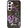 Etui Guess Flower Collection na Samsung Galaxy S23 - czarne