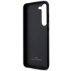 Etui BMW Leather Textured & Stripe na Samsung Galaxy S23+ - czarne