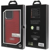 Etui Audi Synthetic Leather z MagSafe na iPhone 15 Pro Max - czerwone