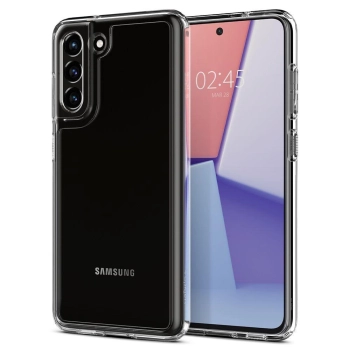 Etui Spigen Ultra Hybrid na Samsung Galaxy S21 FE - przezroczyste