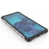 Honeycomb etui pancerny pokrowiec z żelową ramką Samsung Galaxy A73 niebieski