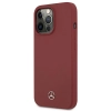 Etui Mercedes Silicone Line na iPhone 13 Pro Max - czerwone