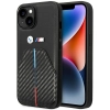 Etui BMW Stamped Tricolor Stripe na iPhone 14 - czarne