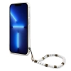 Etui Guess White Pearl na iPhone 13 Pro Max - przezroczyste