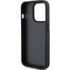 Etui Karl Lagerfeld Saffiano Cardslots and Stand Monogram Ikonik Patch do iPhone 15 Pro - czarne