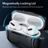 Etui ESR Cyber Armor Halolock z MagSafe na Apple AirPods Pro 1 / 2 - czarne