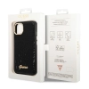 Etui Guess Croco Collection na iPhone 14 Plus - czarne