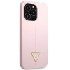 Etui Guess Silicone Triangle na iPhone 13 Pro Max - fioletowe