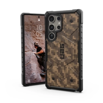 Etui UAG Pathfinder Magnet SE do Samsung Galaxy S24 Ultra z modułem magnetycznym - brązowe moro