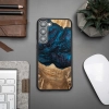 Etui z drewna i żywicy na Samsung Galaxy S23 Plus Bewood Unique Neptun - granatowo-czarne