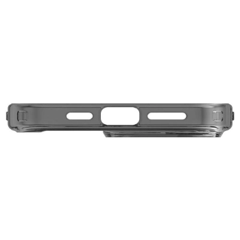 Etui Spigen Ultra Hybrid Mag z MagSafe na iPhone 14 Pro Max - ciemnoszare (wzór Zero One)