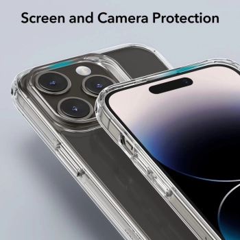 Etui ESR Ice Shield na iPhone 15 Pro - przezroczyste