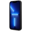Etui Mercedes Leather Wave Patern na iPhone 14 Pro Max - czarne