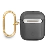Etui Guess Strap Collection na AirPods 1/2 - czarne