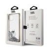 Etui Karl Lagerfeld Liquid Glitter Choupette na iPhone 11 / Xr - przezroczyste