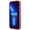 Etui Guess Saffiano 4G Small Metal Logo na iPhone 13 Pro Max - różowe