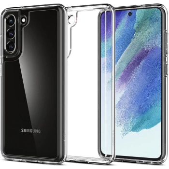 Etui Spigen Ultra Hybrid na Samsung Galaxy S21 FE - przezroczyste