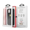 Etui Ferrari Silicone na iPhone 13 mini - czarne