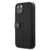 Etui Ferrari On Track Carbon Stripe na iPhone 13 mini - czarne