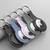 Dux Ducis zestaw 4x silikonowe etui brelok zawieszka case do lokalizatora Apple AirTag (4 kolory: czarny, zielony, różowy, niebieski)