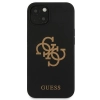 Etui Guess Silicone 4G Logo na iPhone 13 - czarne