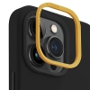 Etui Uniq Lino na iPhone 14 Pro Max - czarne