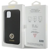 Etui Guess Silicone Logo Strass 4G na iPhone 11 / Xr - czarne