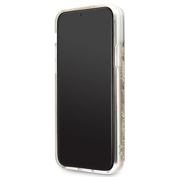 Etui Guess Glitter Charms na iPhone 11 / Xr - złote