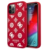 Etui Guess Peony Collection na iPhone 12 Pro Max - czerwone