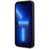 Etui Mercedes Leather Wave Patern na iPhone 14 Pro - czerwone