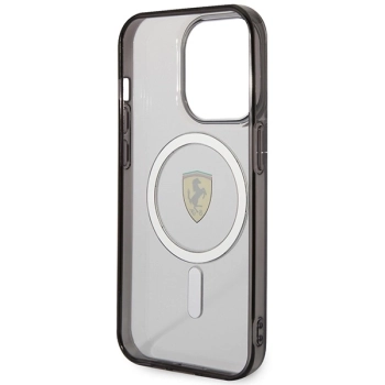 Etui Ferrari Outline MagSafe na iPhone 14 Pro - przezroczyste