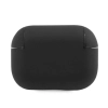 Etui BMW Genuine Leather Silver Logo na AirPods Pro - czarne
