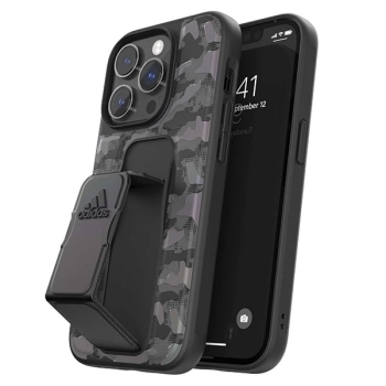 Etui Adidas SP Grip Case CAMO na iPhone 14 Pro - czarne