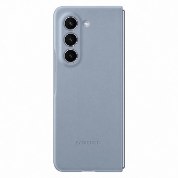 Etui z ekoskóry do Samsung Galaxy Z Fold 5 - niebieskie
