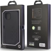 Etui Audi Synthetic Leather na iPhone 14 - czarne