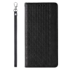 Magnet Strap Case etui Samsung Galaxy S23 pokrowiec z klapką portfel mini smycz podstawka czarne