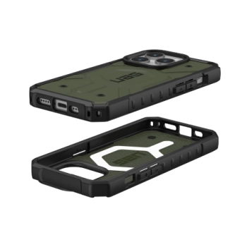 Etui UAG Pathfinder MagSafe do iPhone 15 Pro - zielone