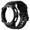 Etui z paskiem Spigen Rugged Armor Pro na Samsung Galaxy Watch 4 Classic 42 mm - szare