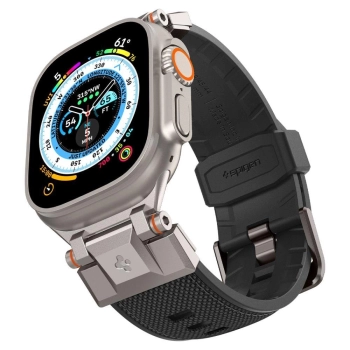 Pasek Spigen Durapro Armor na Apple Watch 4/5/6/7/8/9/SE/ Ultra (42/44/45/49 mm) - czarne