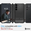 Etui Spigen Rugged Armor na Samsung Galaxy S24+ - czarny mat