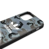 Etui Adidas OR SnapCase Camo na iPhone 12 / iPhone 12 Pro - niebiesko-czarne