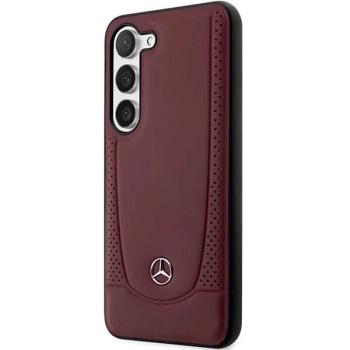 Etui Mercedes Leather Urban Bengale na Samsung Galaxy S23 - czerwone